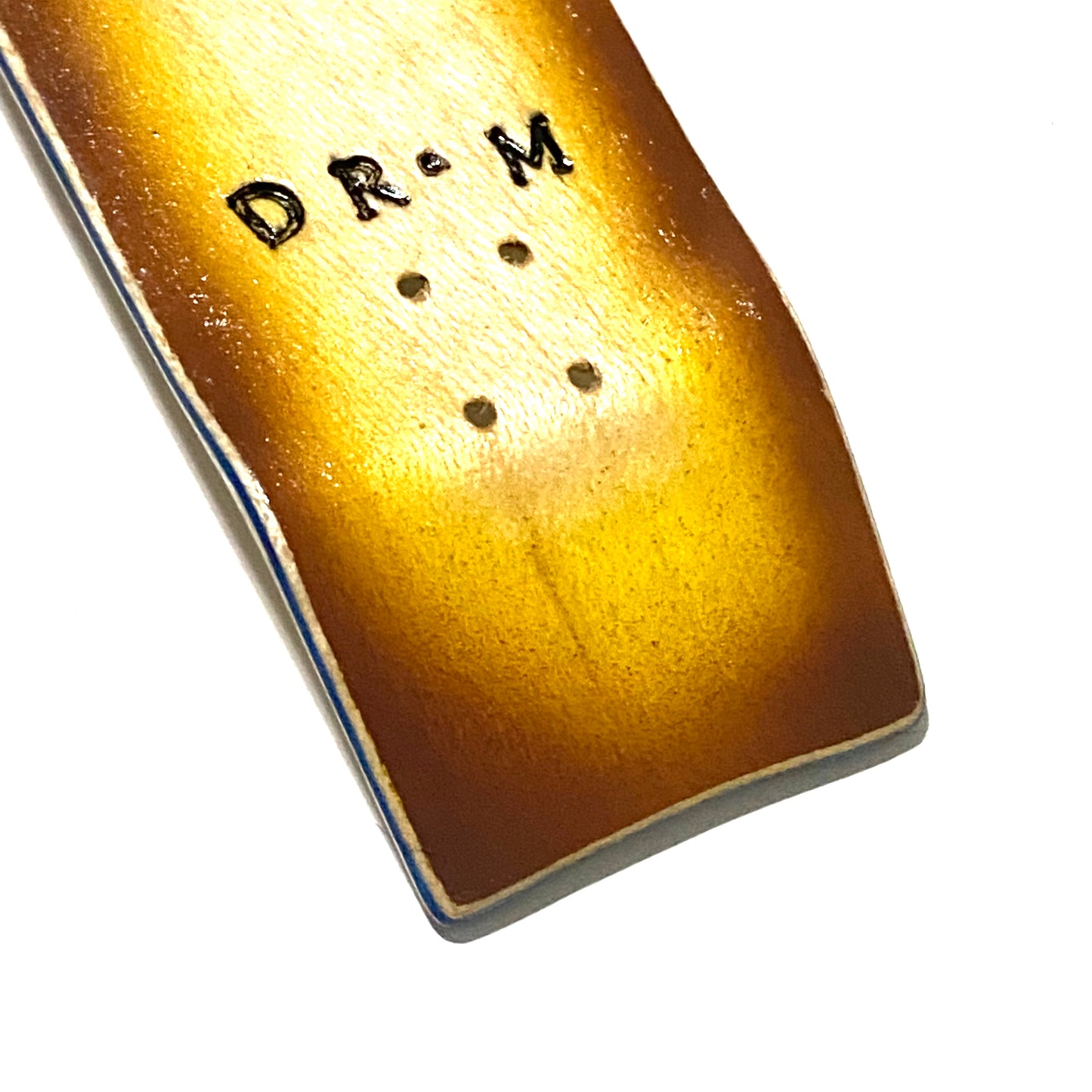 Dr.M's airbrushed Yellow/Brown