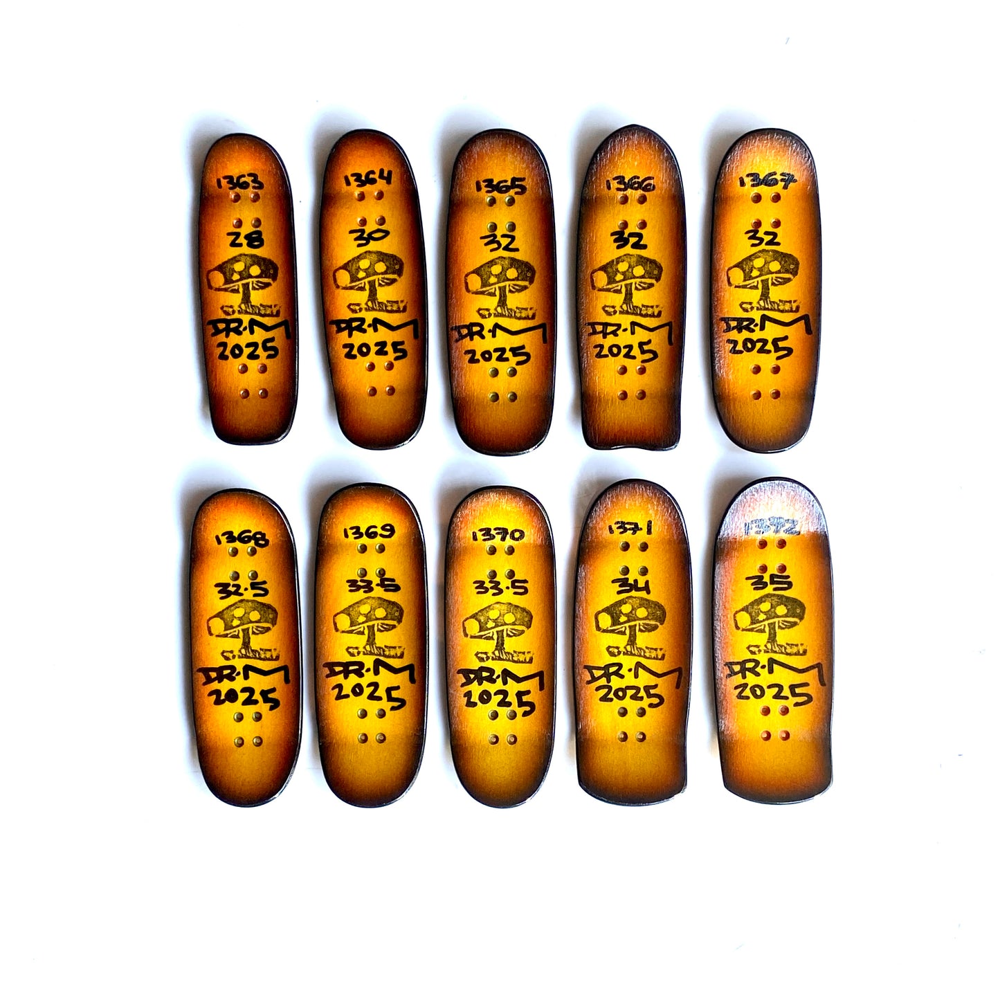 Dr.M’s airbrushed decks