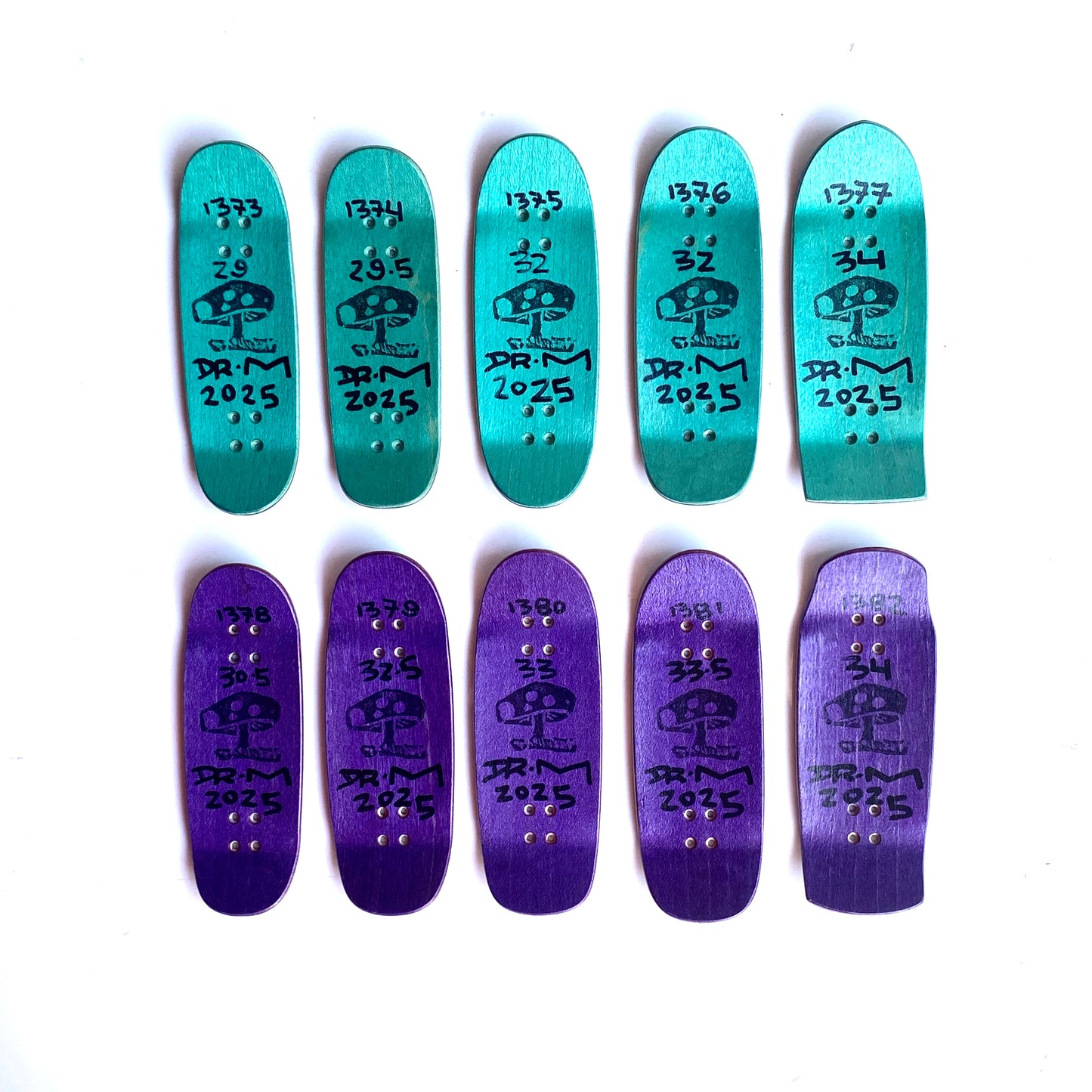 Dr.M’s airbrushed decks