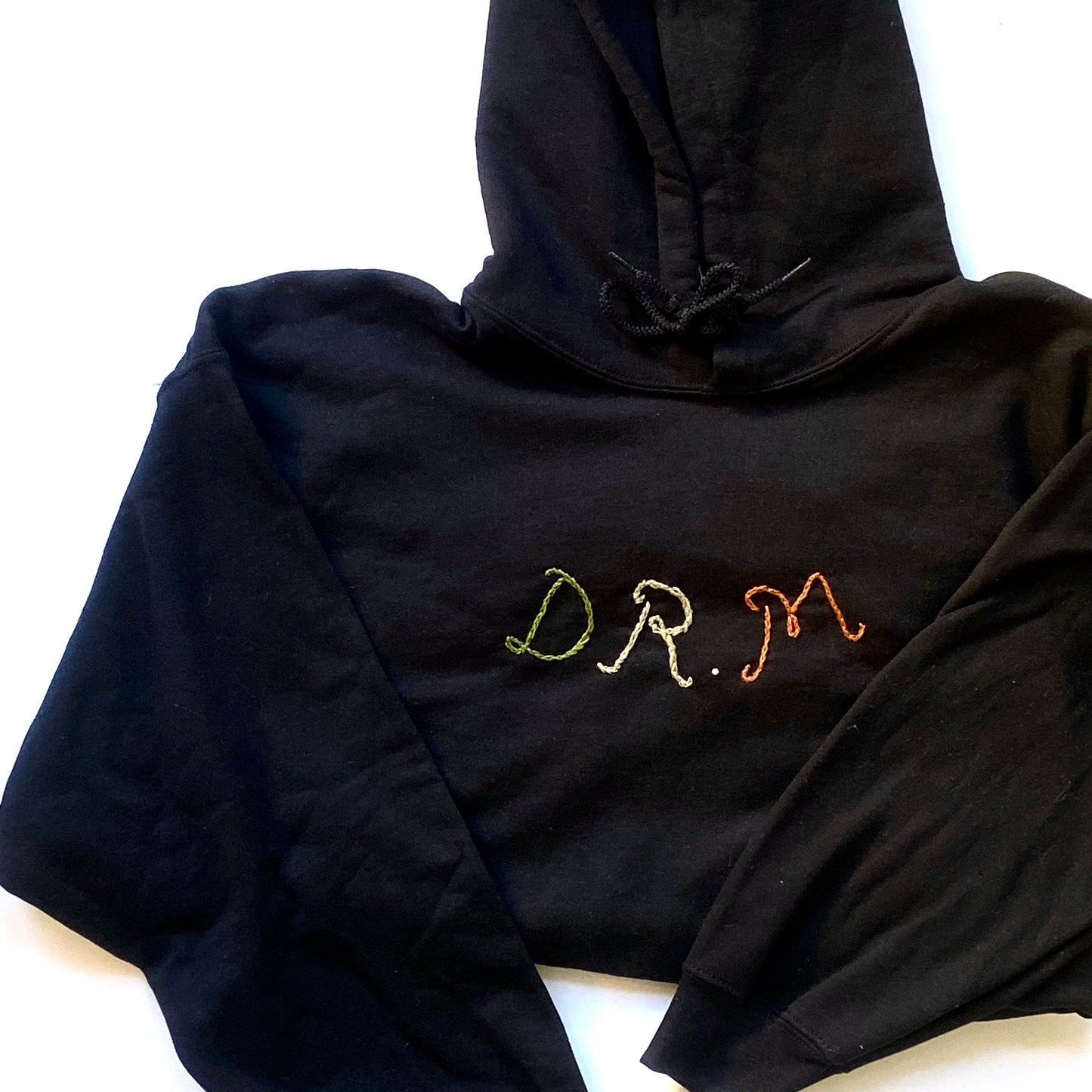 Dr.M’s embroidered hoodies