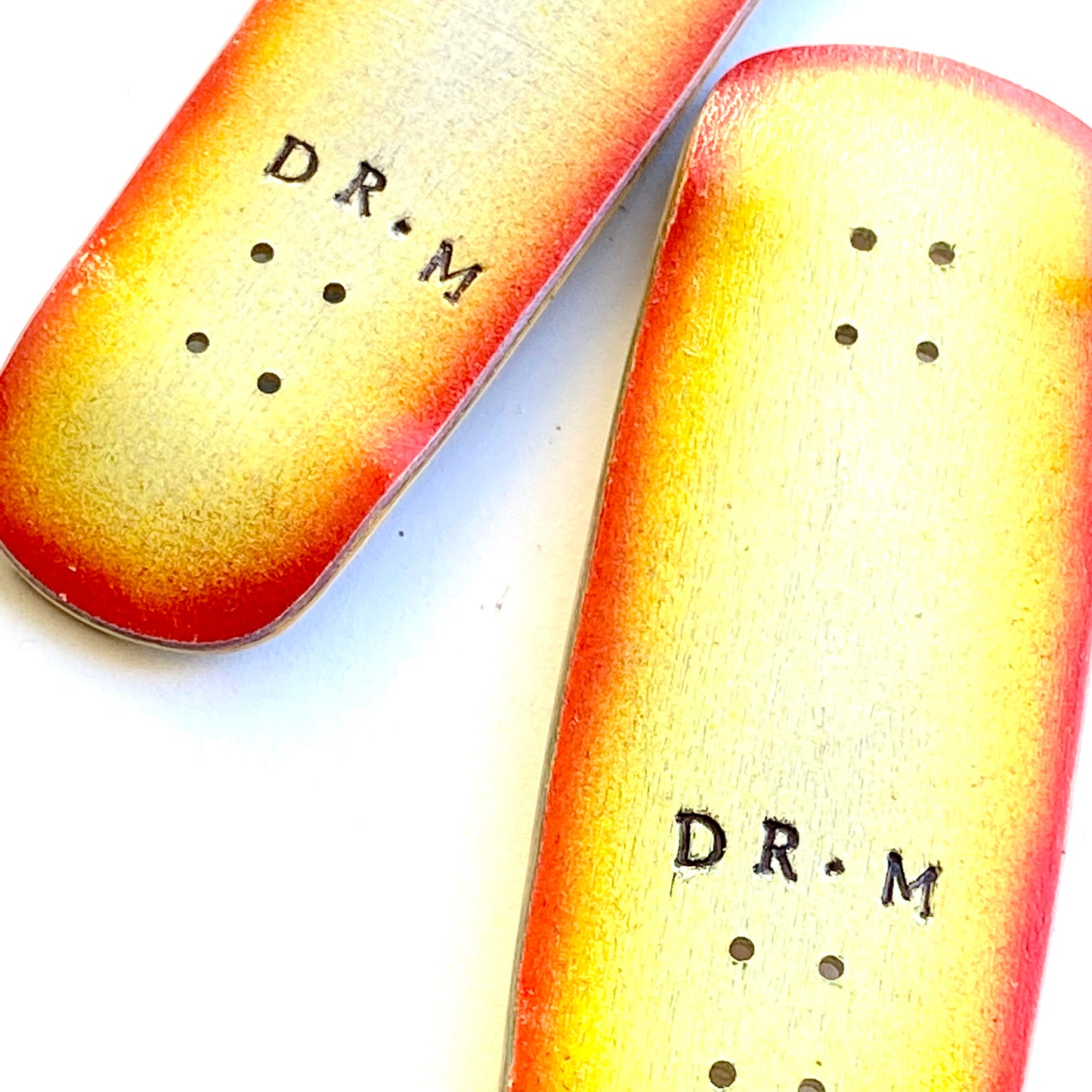 Dr.M's airbrushed Yellow/Red