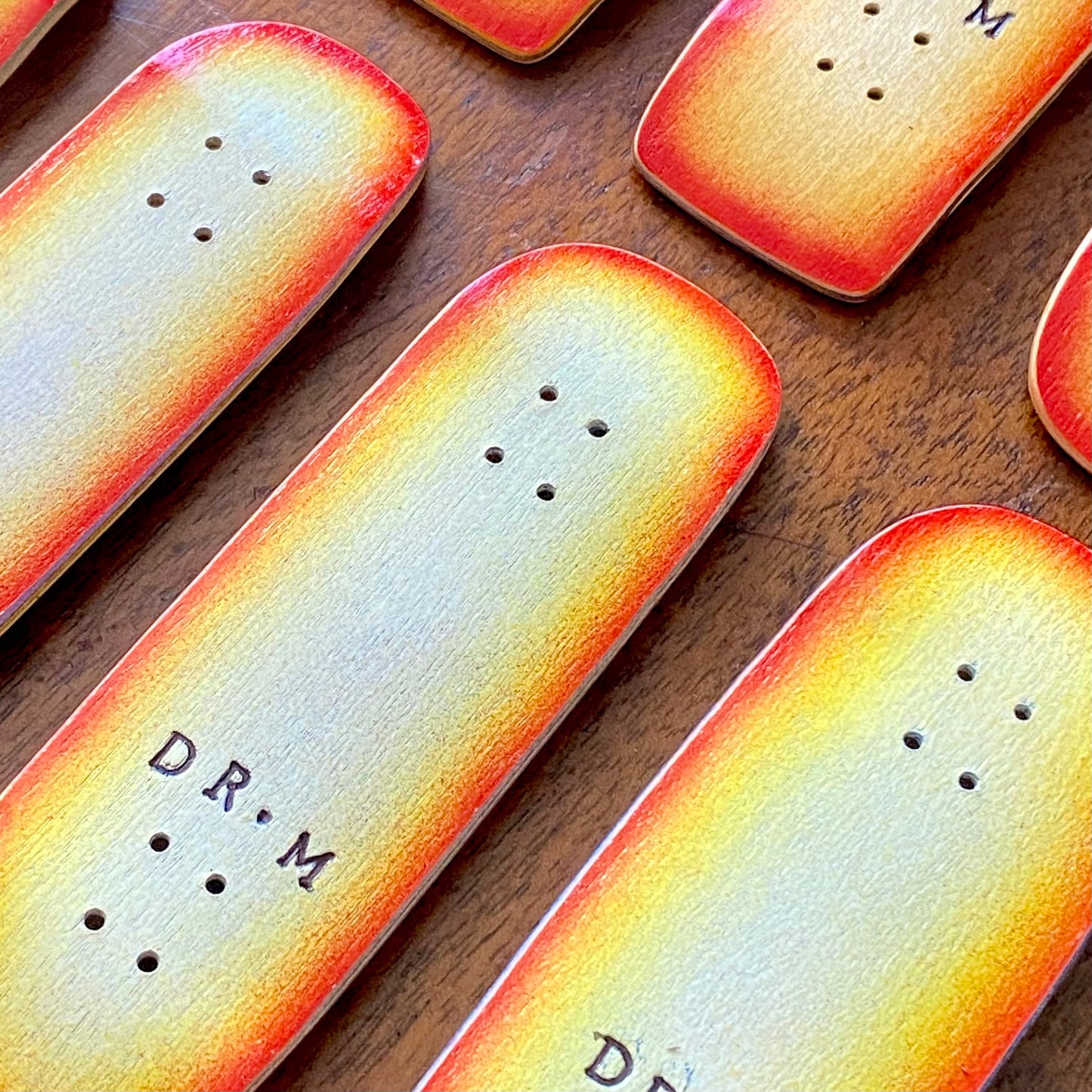 Dr.M's airbrushed Yellow/Red