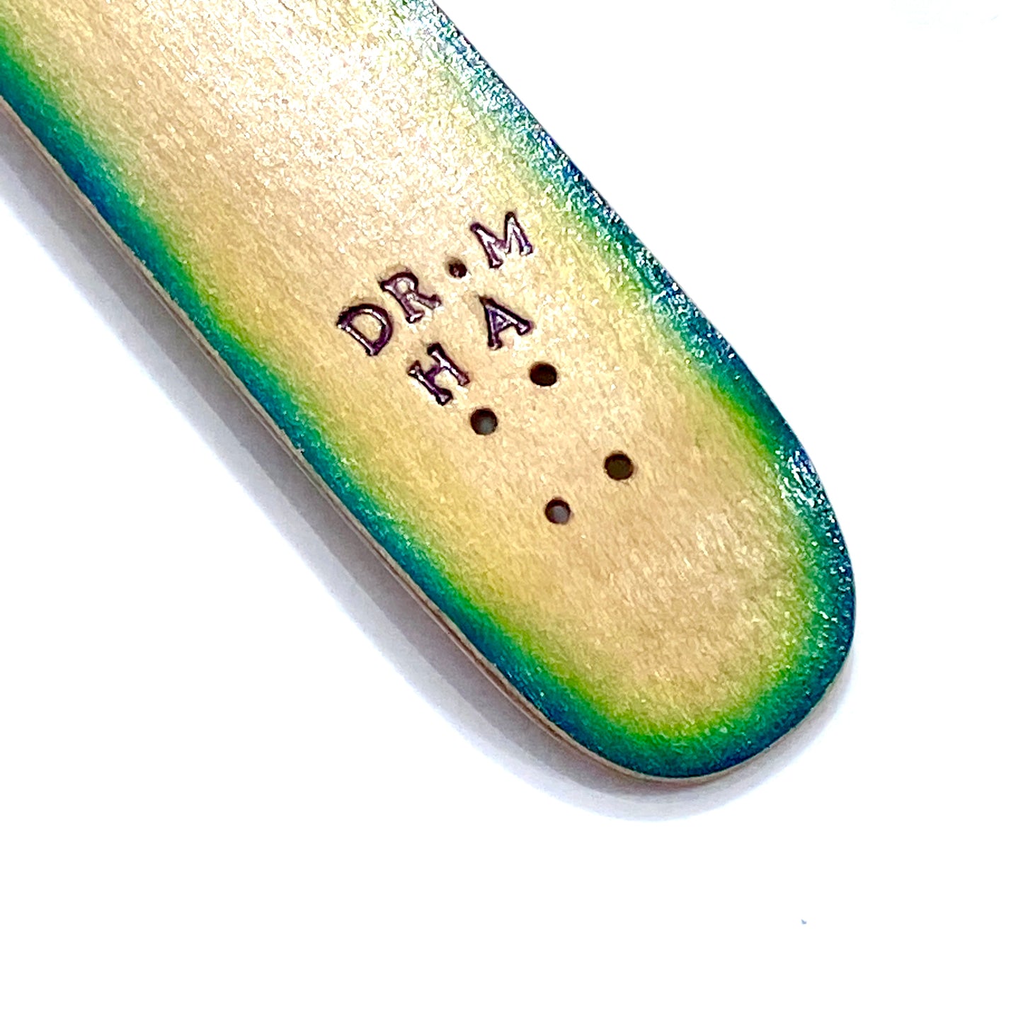 Dr.M x Happiness airbrush yellow/blue