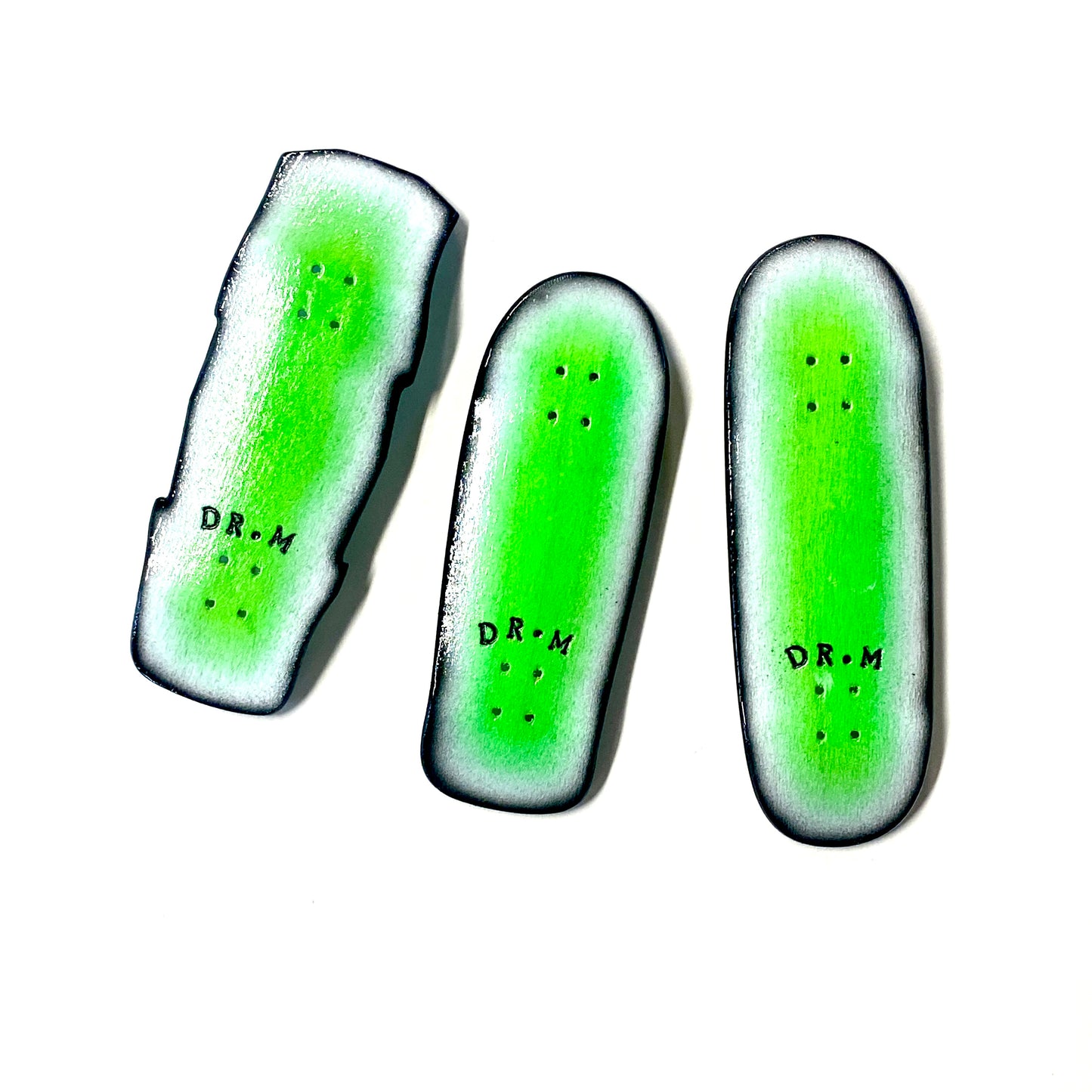 Dr.M’s airbrushed decks