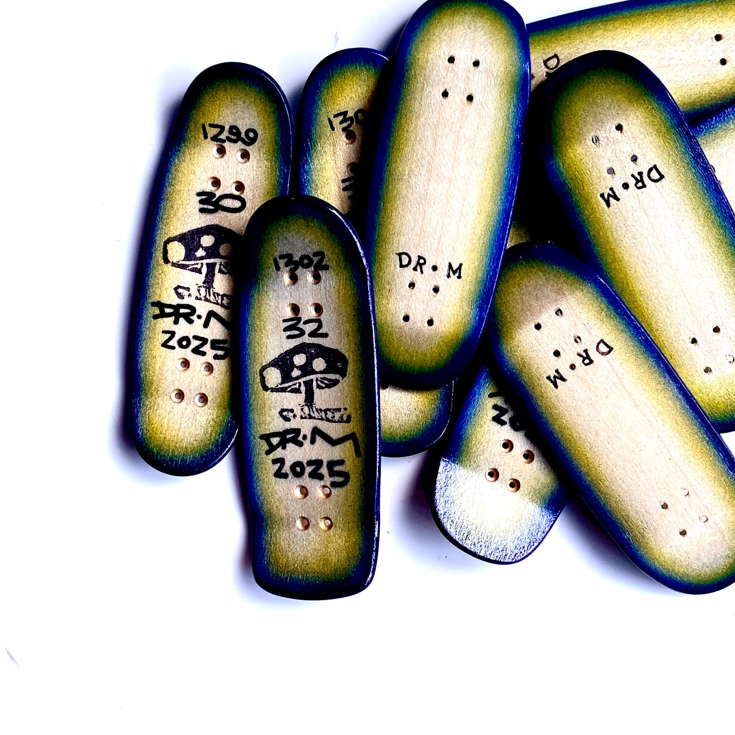 Dr.M’s airbrushed decks