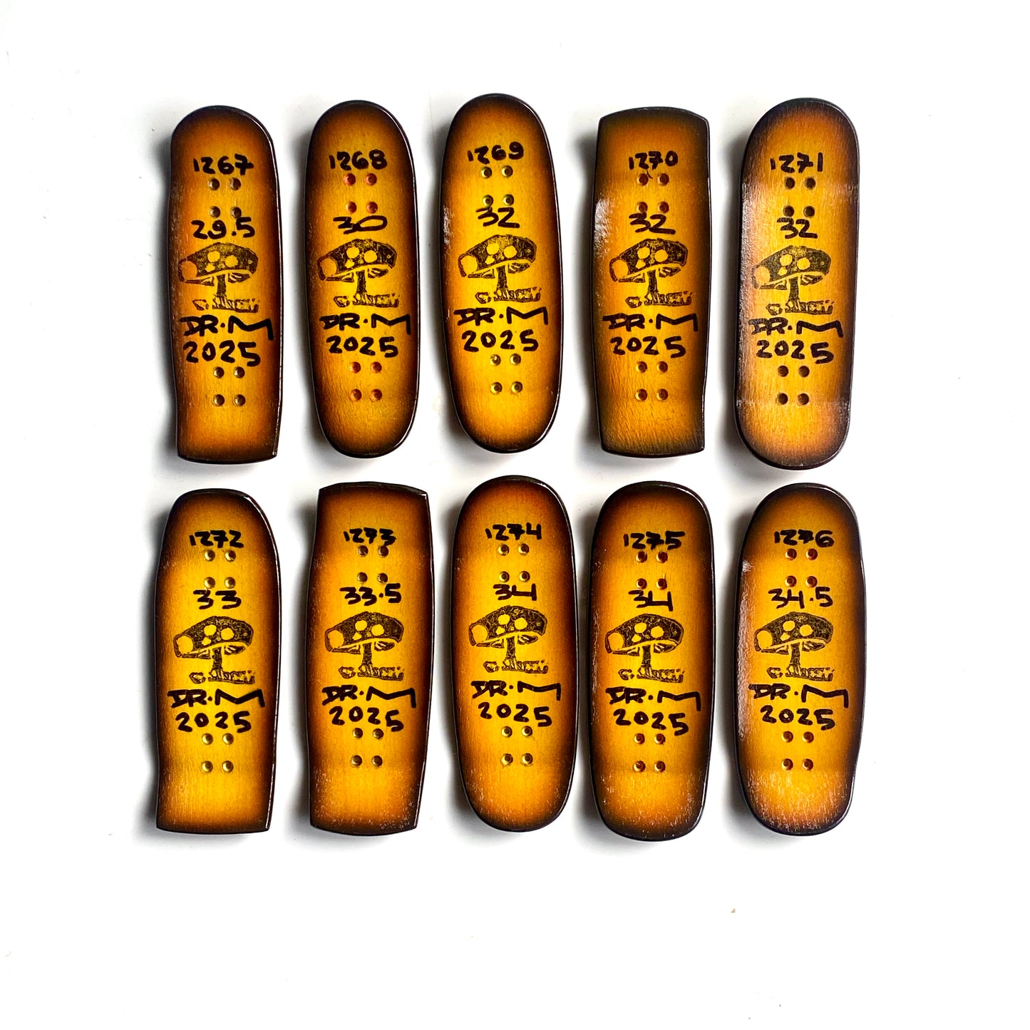 Dr.M’s airbrushed decks