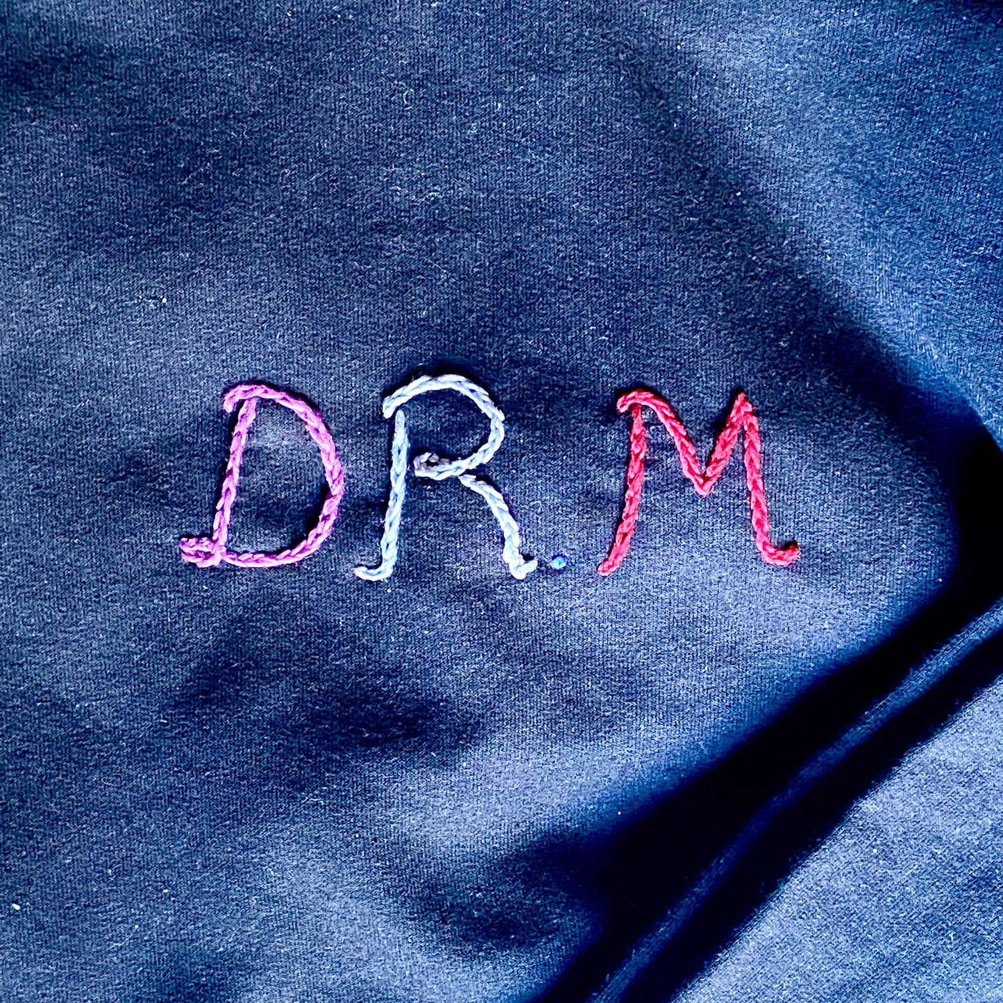 Dr.M’s embroidered hoodie