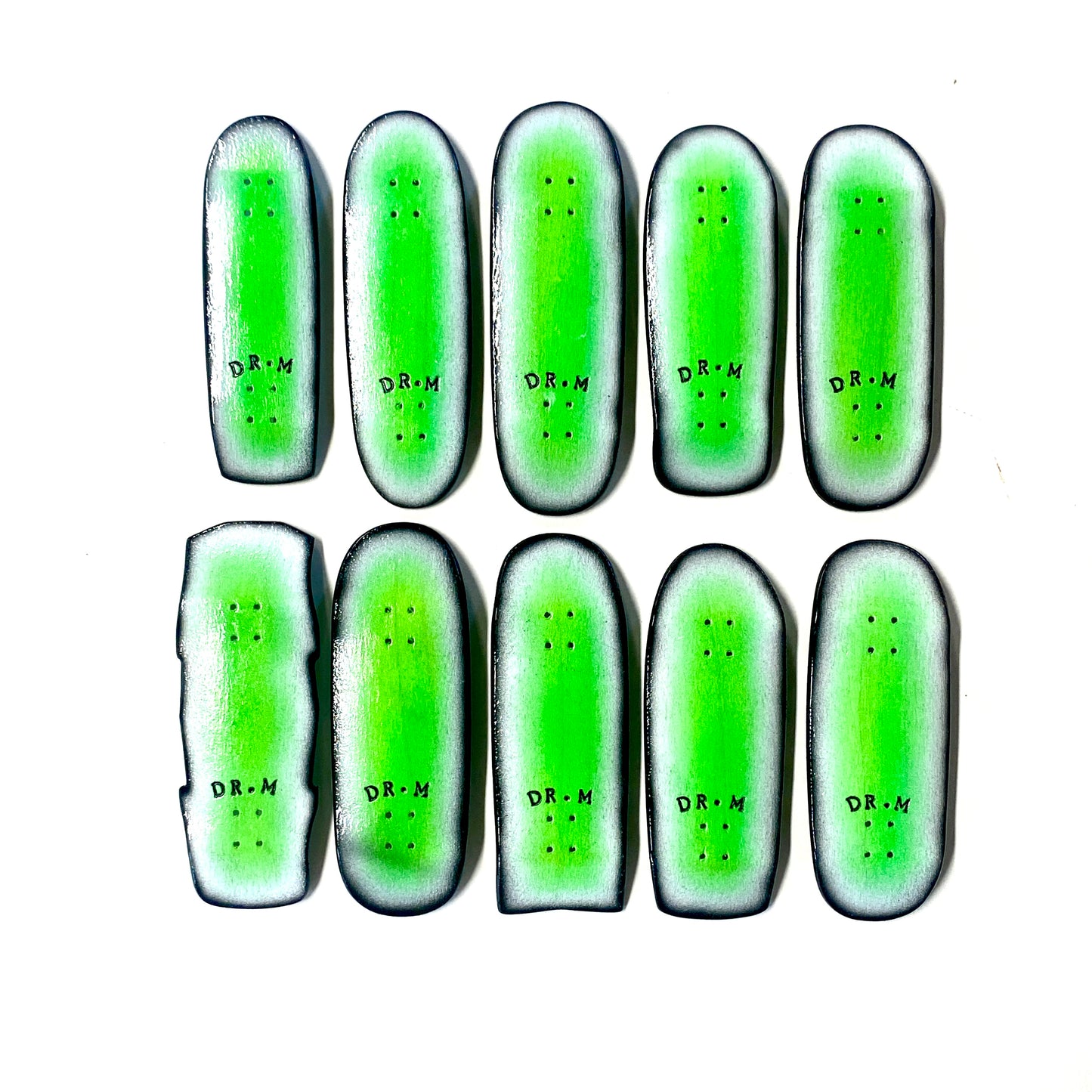 Dr.M’s airbrushed decks