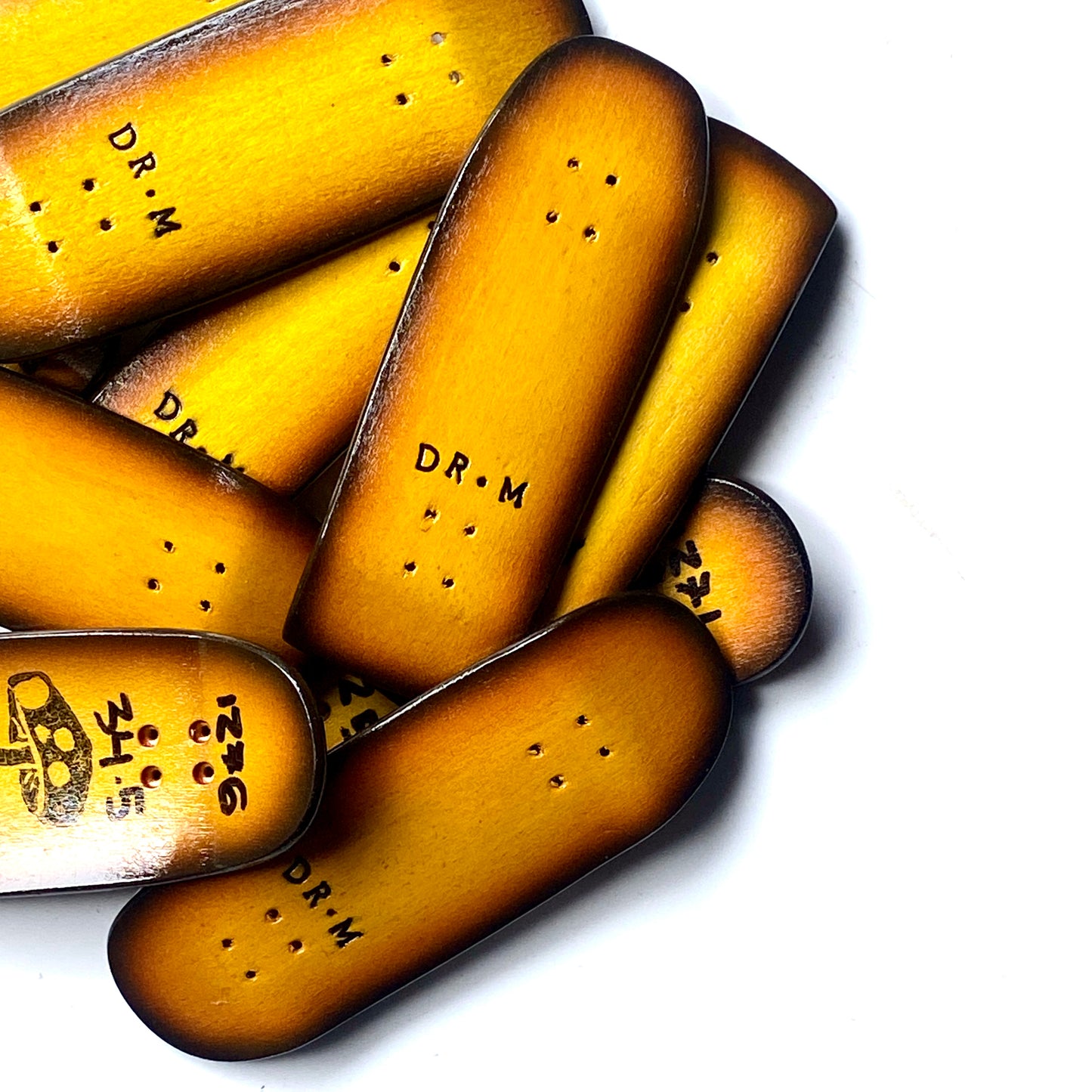 Dr.M’s airbrushed decks