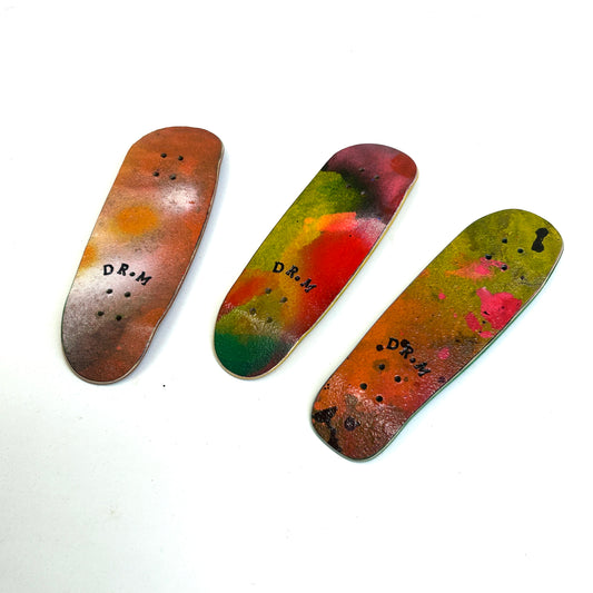 Dr.M’s airbrushed paper graphics