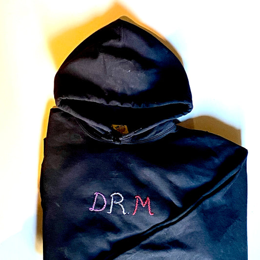 Dr.M’s embroidered hoodie