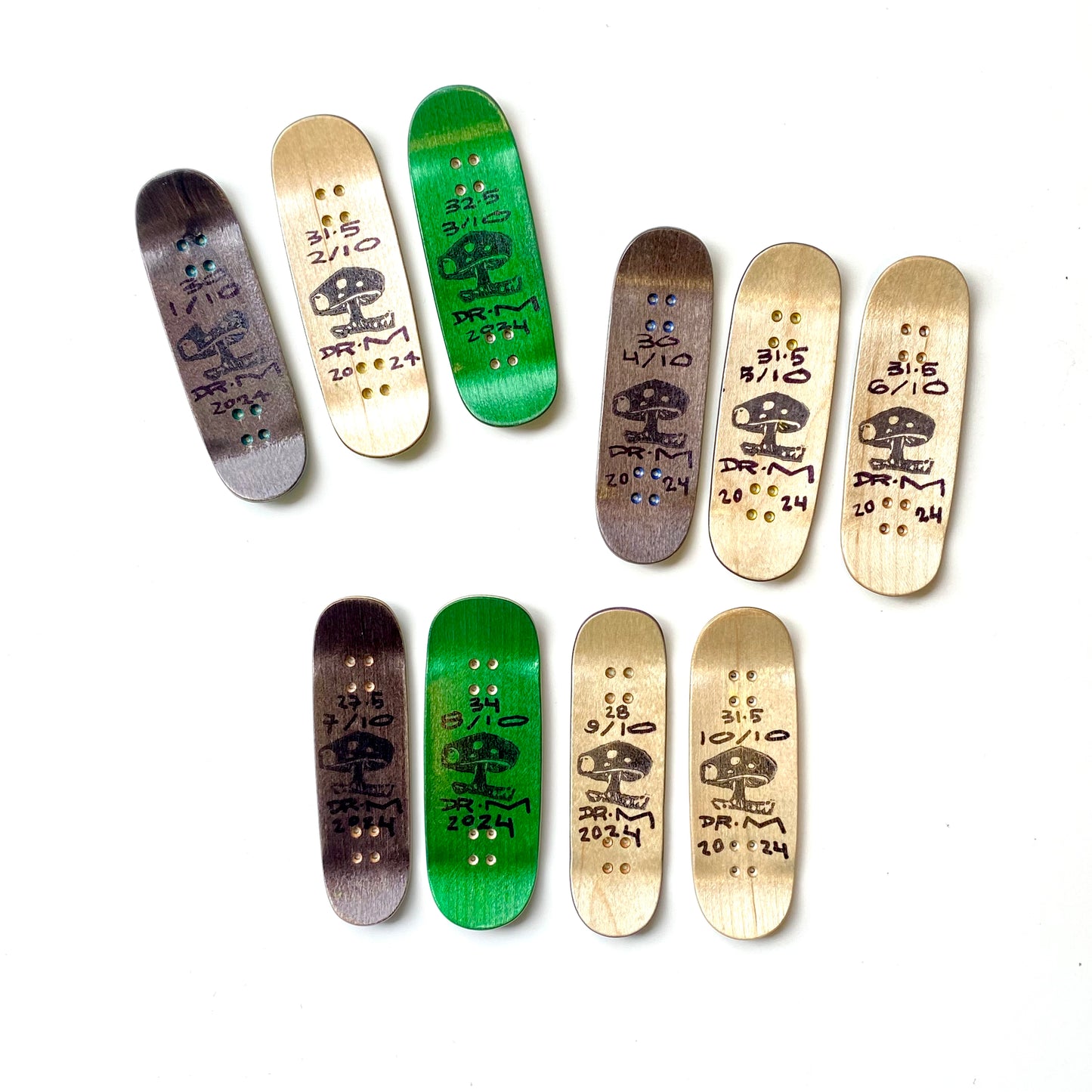 Dr.M's Airbrushed Popsicle Shapes