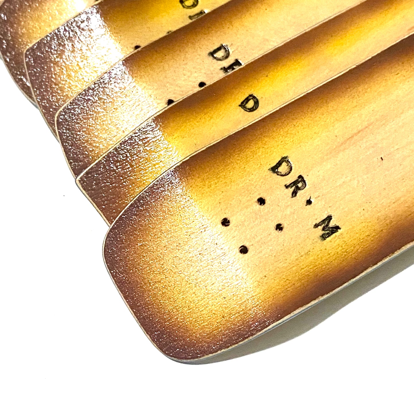Dr.M's airbrushed Yellow/Brown