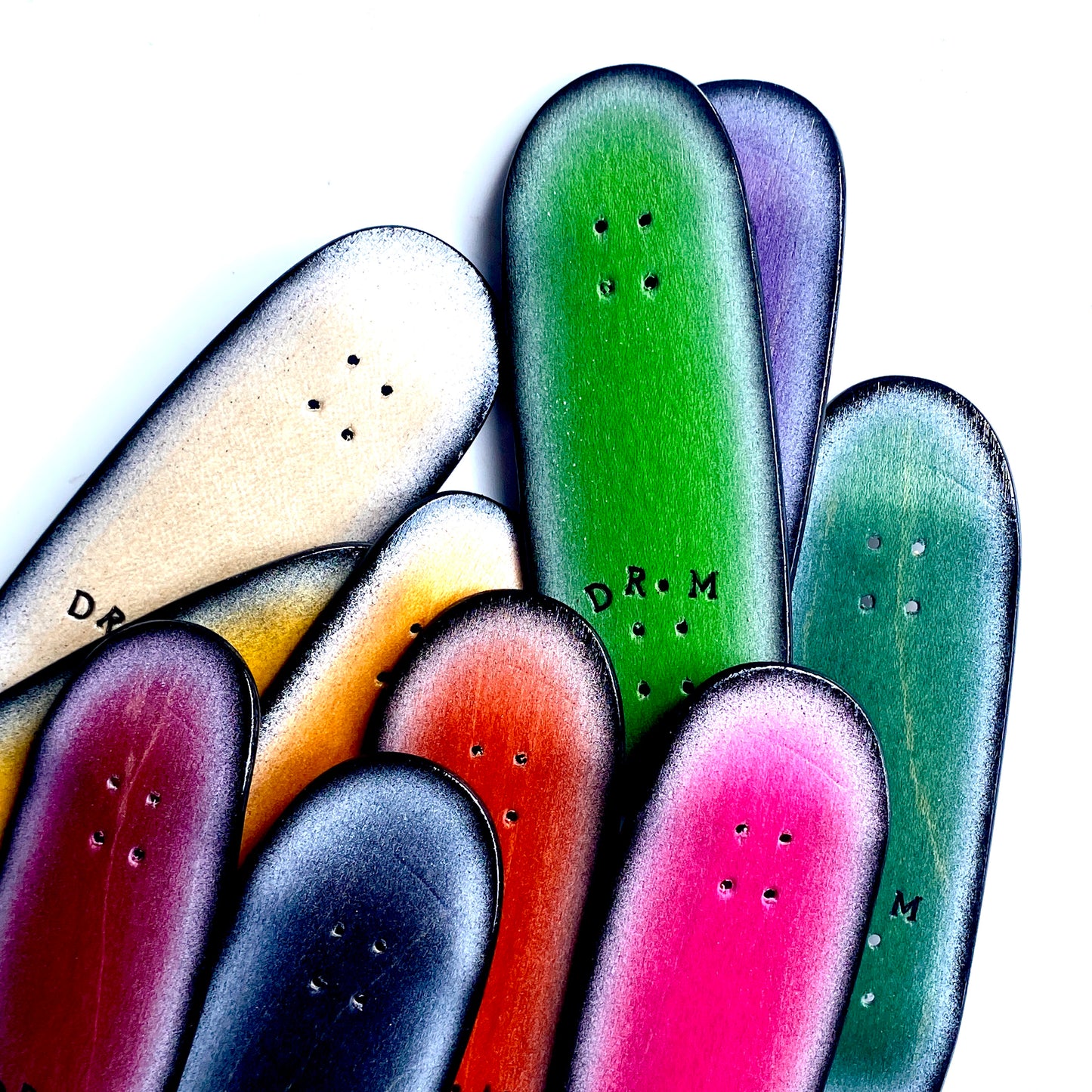 Dr.M’s airbrushed decks