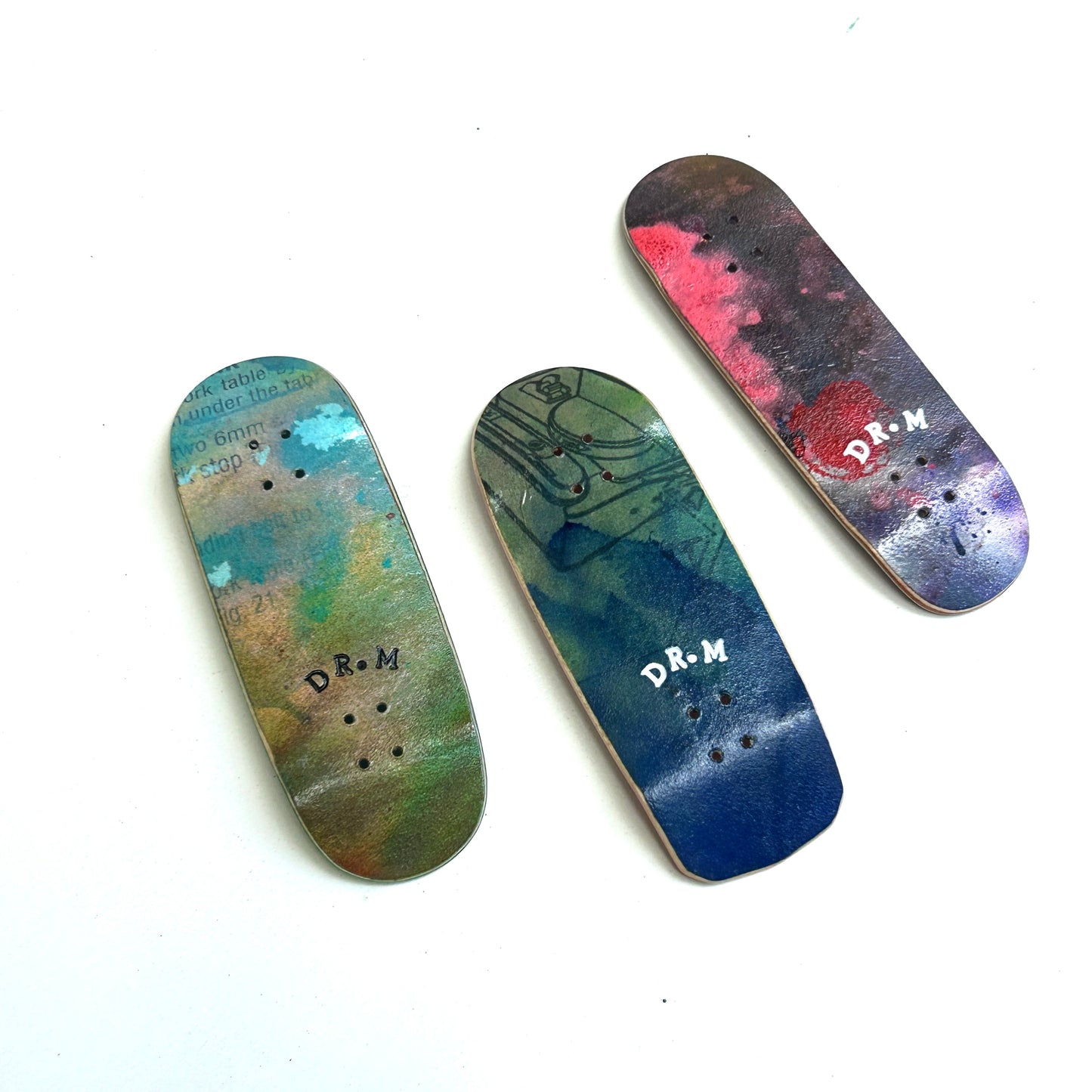 Dr.M’s airbrushed paper graphics