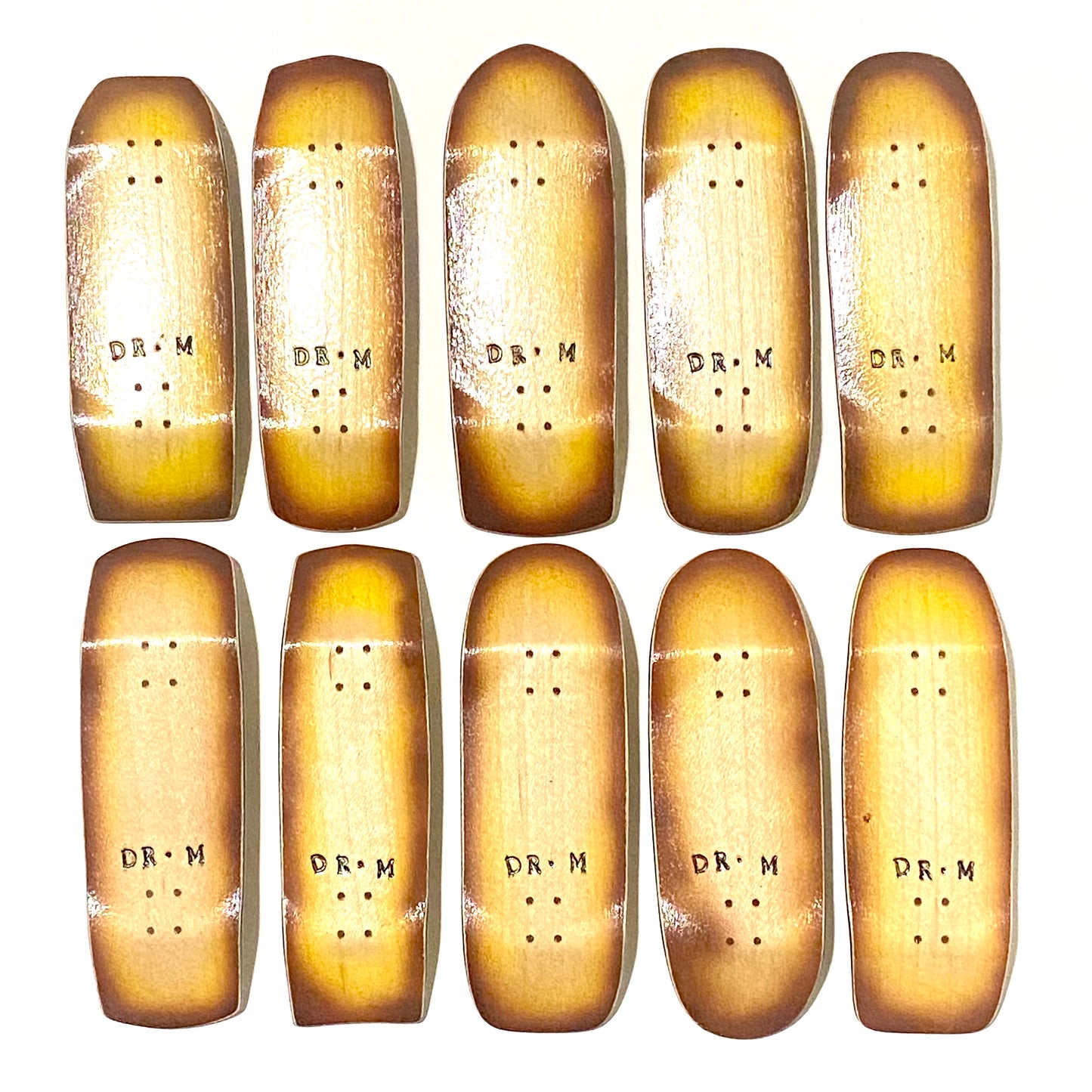 Dr.M's airbrushed Yellow/Brown