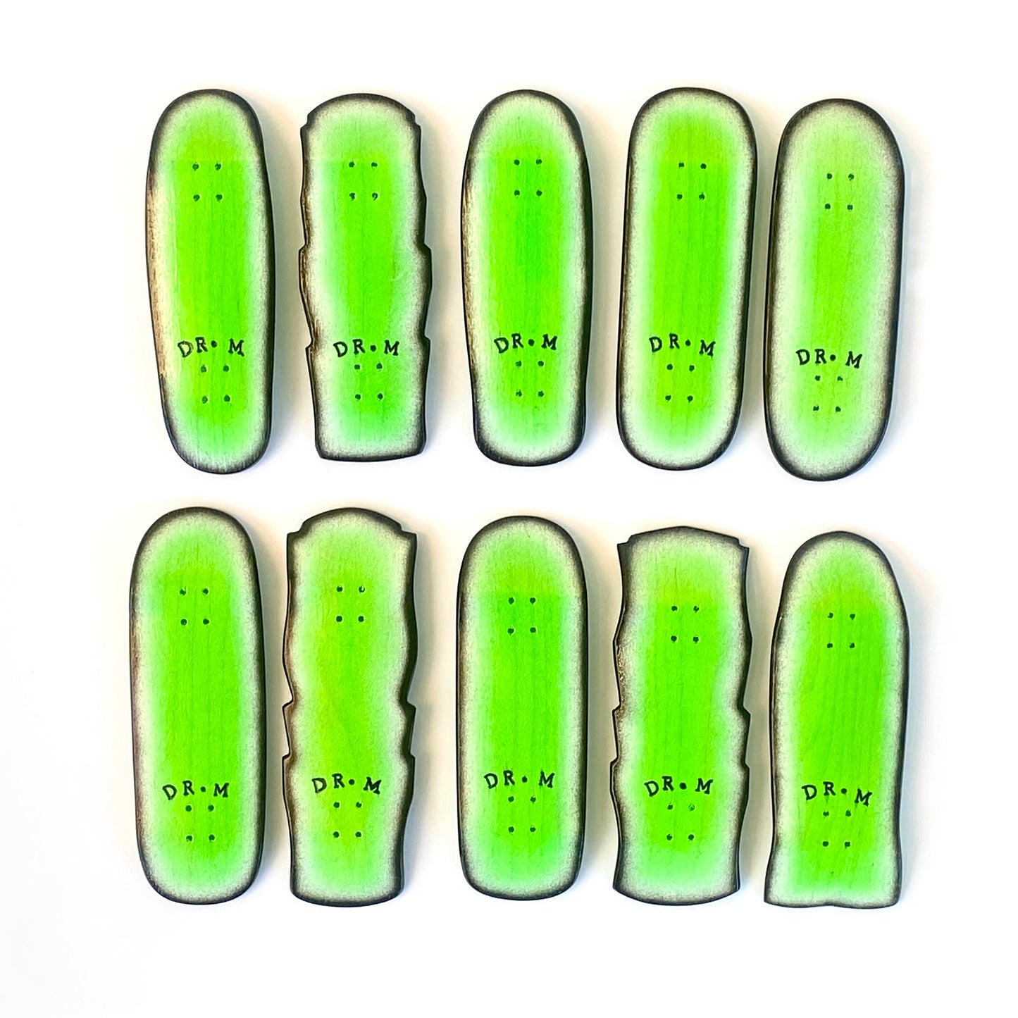 Dr.M’s airbrushed decks